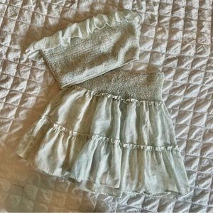 Light green two piece set